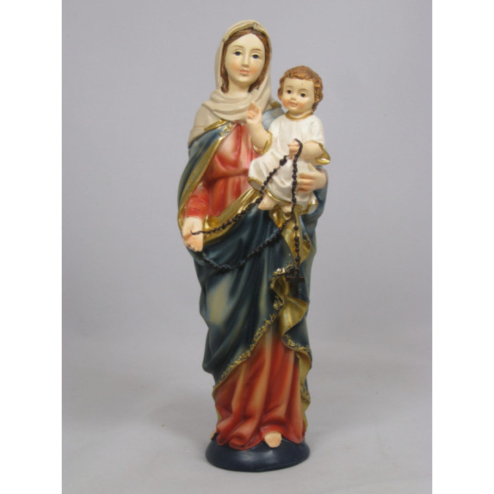 Figurka Matki Boskiej Różańcowej 20,3 cm