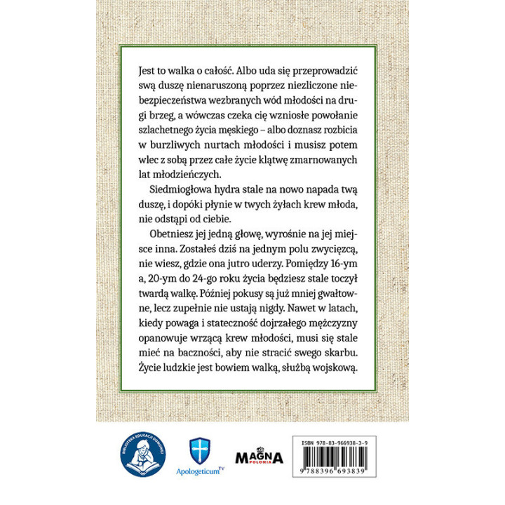 Życie piękne i czyste, bp T. Tóth